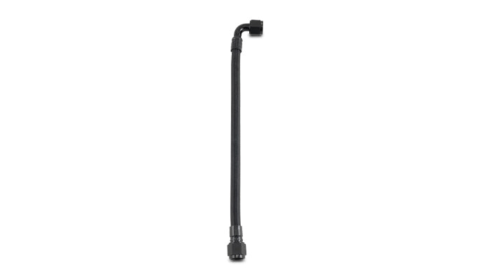 Vibrant Performance - 29072- PTFE Flex Hose Assembly AN Hose Size: -8 Hose Length: 24 In Hose End Style: Straight / 90 Degrees