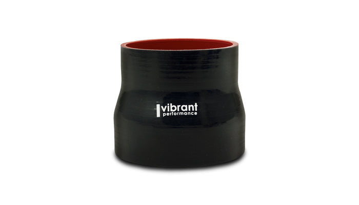 Vibrant Performance - 2929 - Reducer Coupler 4.50 In. I.D. X 5.00 In. I.D. X 3.00 In. Long - Black
