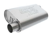 Load image into Gallery viewer, CrateMuffler(r) Muffler Chevrolet Small Block 283/ 327/ 350 CID V8 Stock Output 2.5 In. Offset Inlet/ 2.5 In. Offset Outlet ATAK(r)