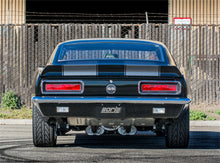 Load image into Gallery viewer, CrateMuffler Muffler Chevrolet Big Block 396/ 402/ 427 CID V8 Stock Output 2.5in Offset Inlet/ 2.5in Center Outlet S-Type