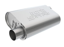 Load image into Gallery viewer, CrateMuffler Muffler Chevrolet Big Block 396/ 402/ 427 CID V8 Stock Output 2.5in Offset Inlet/ 2.5in Offset Outlet S-Type