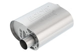 CrateMuffler(r) Muffler Ford Coyote 5.0L V8 Moderate Output 2.5 In. Offset Inlet/ 2.5 In. Offset Outlet ATAK(r)