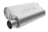 CrateMuffler Muffler Chrysler/ Dodge/ Plymouth/ Mopar Big Block 383/ 413/ 426/ 440 CID V8 Moderate Output 2.5in Offset Inlet/ 2.5in Offset Outlet S-Type