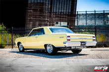 Load image into Gallery viewer, CrateMuffler Muffler Chevrolet LS3 6.2L V8 Stock Output 2.5in Offset Inlet/ 2.5in Center Outlet S-Type