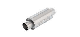 Resonator 3 In. Center Inlet/ 3 In. Center Outlet 5 In. Round X 10 In. Long Body Notched Necks