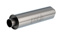 Load image into Gallery viewer, Specialty Muffler - Heavy Duty (Truck) - 3.5 In. Center Inlet/ 3.5 In. Center Outlet 6.75 In. Round X 24 In. Long Body Un-Notched Necks