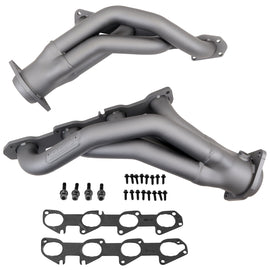 BBK DODGE 6.4L CHALLENGER CHARGER HEMI CARS 1-7/8 SHORTY HEADERS (Titanium Ceramic))