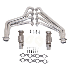 10-15 CAMARO LS3/L99 BBK 1-3/4 LONG TUBE HEADERS Polished Silver Ceramic