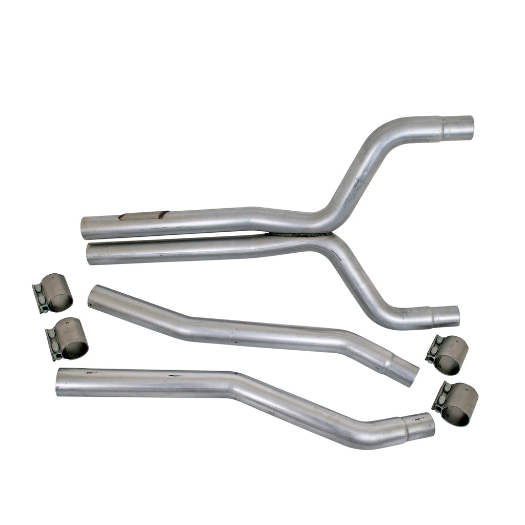 BBK CAMARO LS3 2-3/4 MID X PIPE (ALUMINIZED)