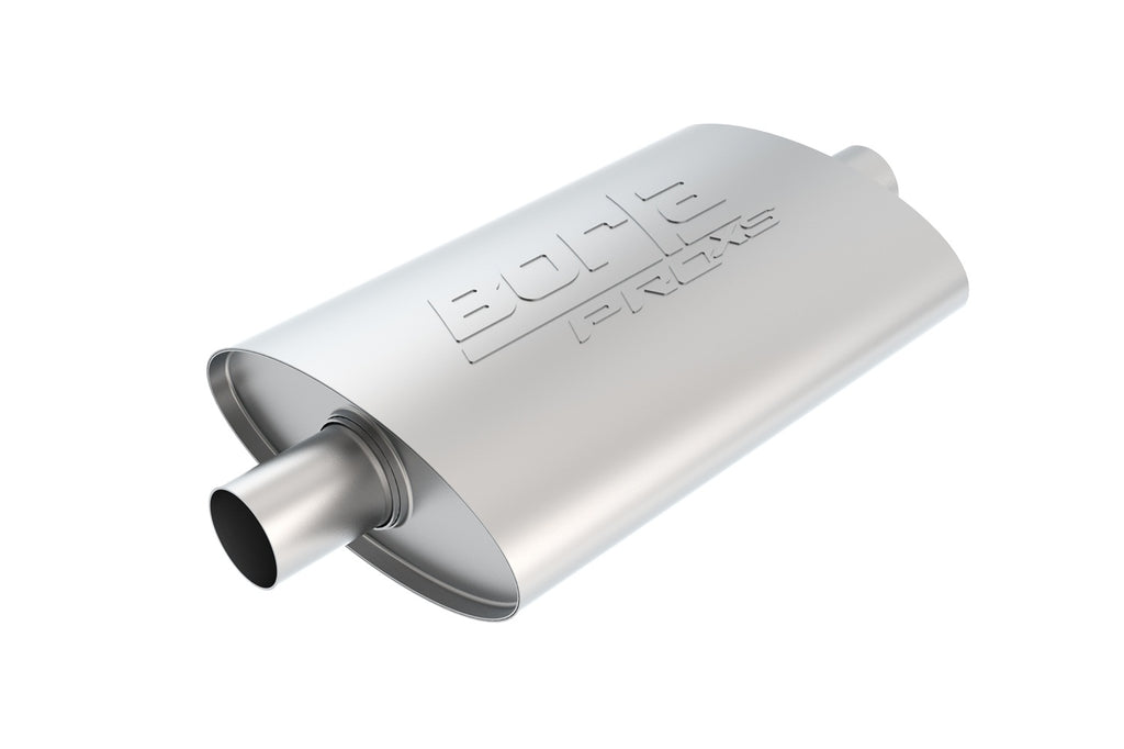 ProXS Muffler 2in Center Inlet/ 2in Center Outlet 4in X 9.5in Oval X 14in Long Body