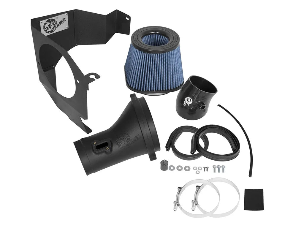15-16 Challenger/Charger SRT Hellcat 6.2L SC AFE Magnum FORCE Stage-2 Cold Air Intake System w/Pro 5R Filter