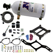 Load image into Gallery viewer, Nitrous Express 4150 RNC Conventional Plate System W/ .375in Solenoid W/ 10lb Bottle