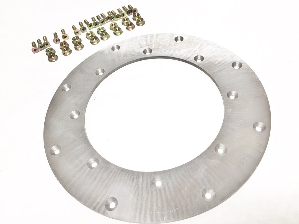 Flywheel Heatshield:27 Rivet Pattern 10.5" O.D. .140" Thick