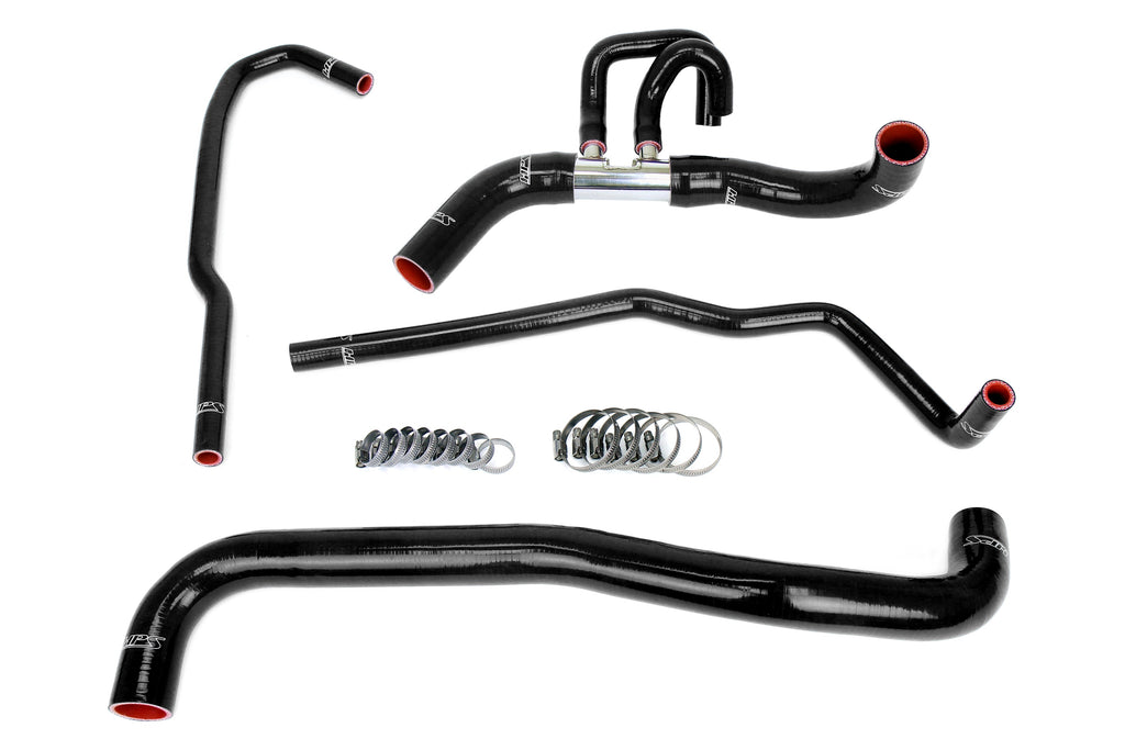 High Temp 3-ply Reinforced Silicone  Replaces OEM Rubber Radiator Coolant Hoses.