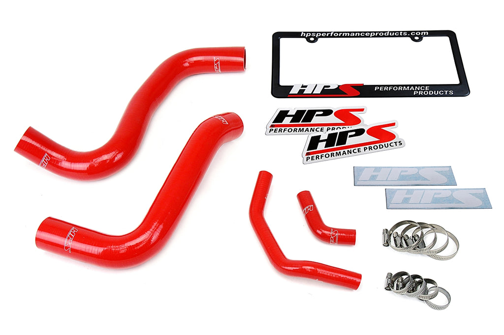 HPS Performance High Temp 3-ply Reinforced SiliconeReplace OEM Rubber Radiator Coolant Hoses