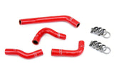 High Temp 3-ply Reinforced Silicone  Replaces OEM Rubber Radiator Coolant Hoses.