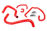 High Temp 3-ply Reinforced Silicone  Replaces OEM Radiator And Heater Hoses.