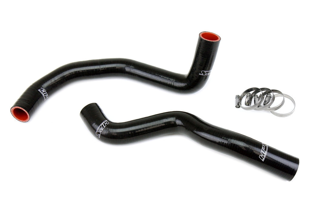 High Temp 3-ply Reinforced Silicone  Replaces OEM Rubber Radiator Coolant Hoses.