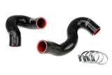 High Temp 3-ply Reinforced Silicone  Replaces OEM Rubber Radiator Coolant Hoses.