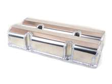 Load image into Gallery viewer, Canton 66-200 Aluminum Valve Covers Lasercut Rail For Small Block Chevy