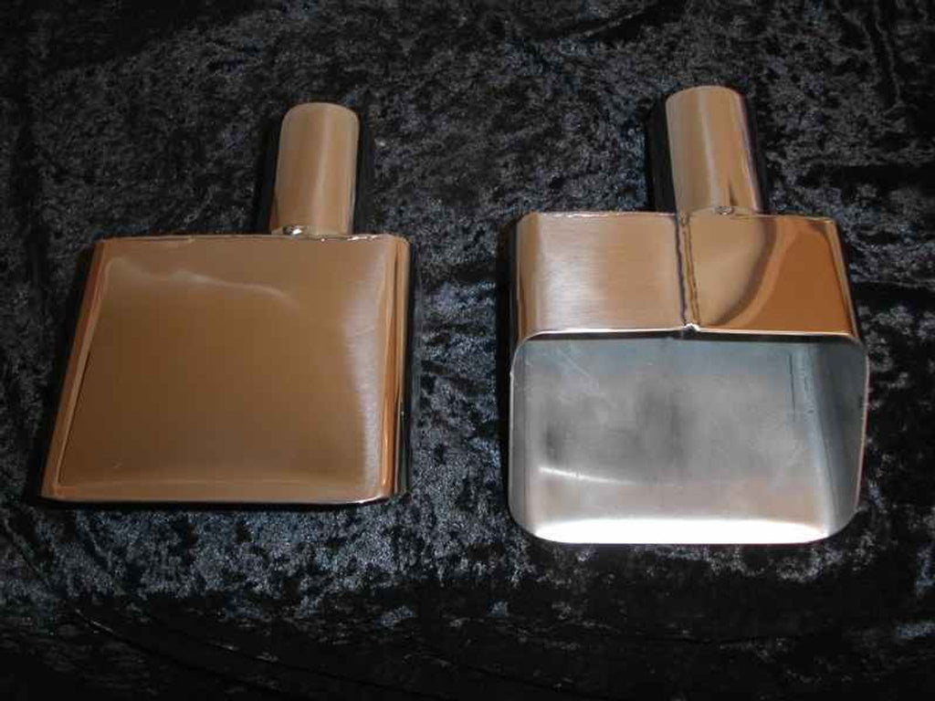 Stainless Works 1970-72 Corvette tips 2" Inlet