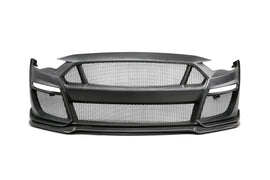 Anderson Composites AC-FB18FDMU-ST-PC Type-ST Partial Carbon Front Bumper For 2018-2020 Ford Mustang (only Work With Type-ST Fenders)