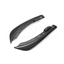 Load image into Gallery viewer, Anderson Composites AC-FBC0910DGCH-OE Carbon Fiber Front Bumper Canards For 2008-2014 Dodge Challenger