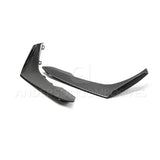 Anderson Composites AC-FBC17CHCAMZL-LE Type-LE Carbon Fiber Front Bumper Canards For 2017-2021 Chevrolet Camaro ZL1 1LE