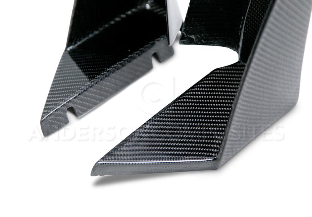 Anderson Composites AC-FL14CHC7-Z6XC Carbon Fiber Front Bumper Canards For 2015-2019 Chevrolet Corvette C7 Z06Careful! This Is Just The Canards