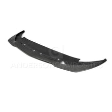 Load image into Gallery viewer, Anderson Composites AC-FL15MU350R Carbon Fiber Front Splitter For 2015-2020 Ford Mustang GT350R (1PC)