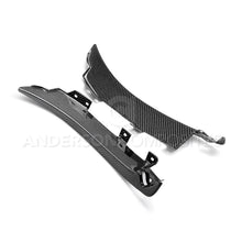 Load image into Gallery viewer, Anderson Composites AC-FSG15MU350 Carbon Fiber Rear Splash Guards For 2015-2020 Ford Mustang Shelby GT350