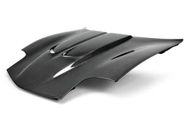Anderson Composites AC-HD9704CHC5-TD Type-TD Carbon Fiber Hood For 1997-2004 Chevrolet Corvette C5