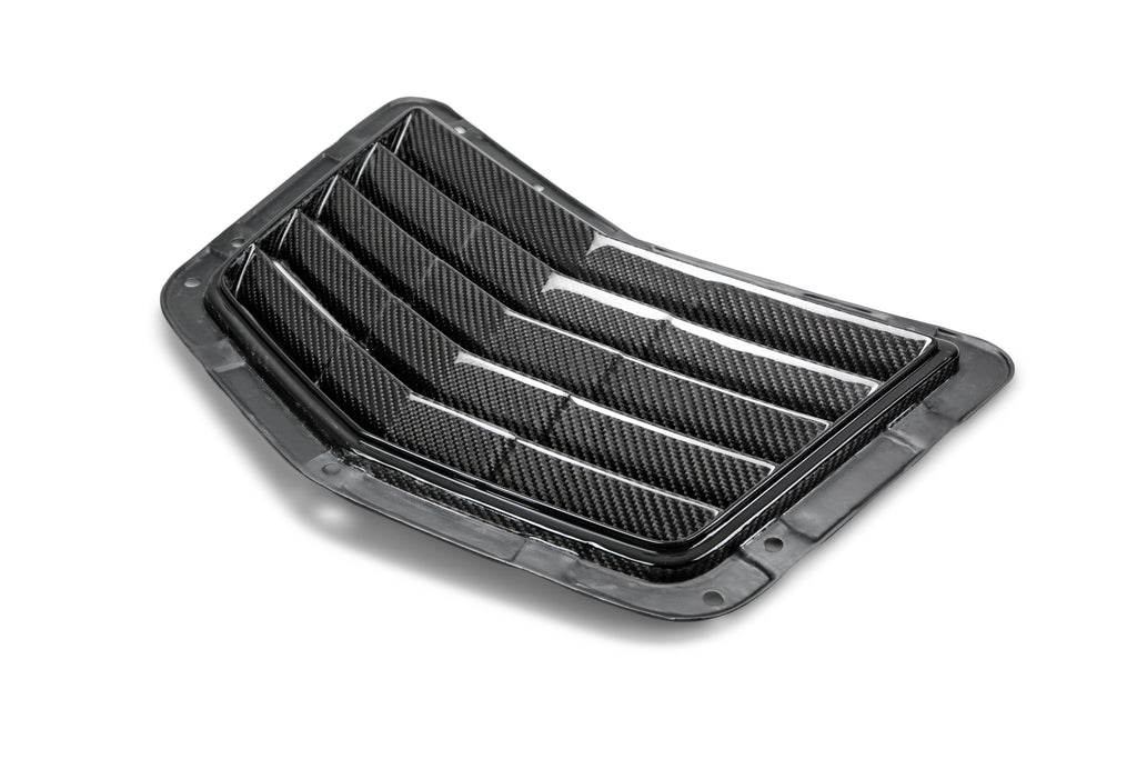 Anderson Composites AC-HDS14CHC7-OE Carbon Fiber Hood Vent For 2014-2019 Chevrolet Corvette C7 Stingray