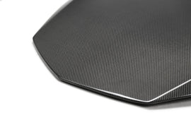 Anderson Composites AC-HDS17CHCAMZL-OE Type-OE Carbon Fiber Hood Insert For 2017-2023 Chevrolet Camaro ZL1 (2-PC)