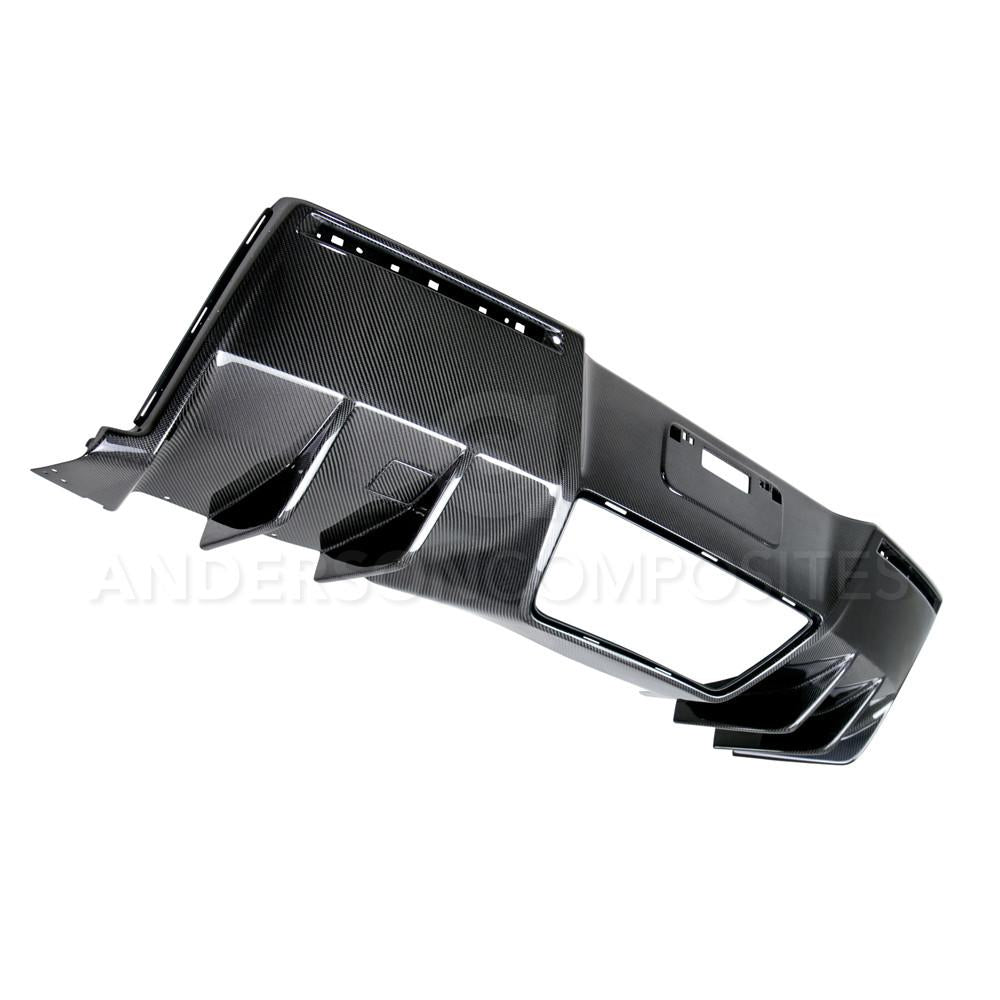 Anderson Composites AC-RL14CHC7 Carbon Fiber Rear Diffuser For 2014-2019 Chevrolet Corvette C7 Stingray/Z06/ZR1