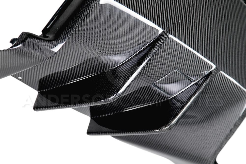 Anderson Composites AC-RL14CHC7 Carbon Fiber Rear Diffuser For 2014-2019 Chevrolet Corvette C7 Stingray/Z06/ZR1