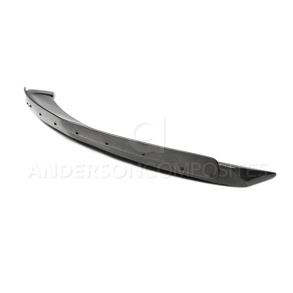 Anderson Composites AC-RS16CHCAM-ST Type-ST Carbon Fiber Rear Spoiler With Wicker Bill For 2016-2021 Chevrolet Camaro  (Mounting Points SS Stanchion Spoiler Only)