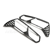 Load image into Gallery viewer, Anderson Composites AC-TLB14CHC7 Carbon Fiber Taillight Bezels For 2014-2019 Chevrolet Corvette C7 Stingray/Z06