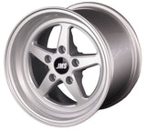 Avenger Series Race Wheels - Silver Clear W/ Diamond Cut; 17 Inch X 4.5 Inch Front Wheel W/ Lug Nuts -- Fits 2006-2023 Dodge Challenger And Charger