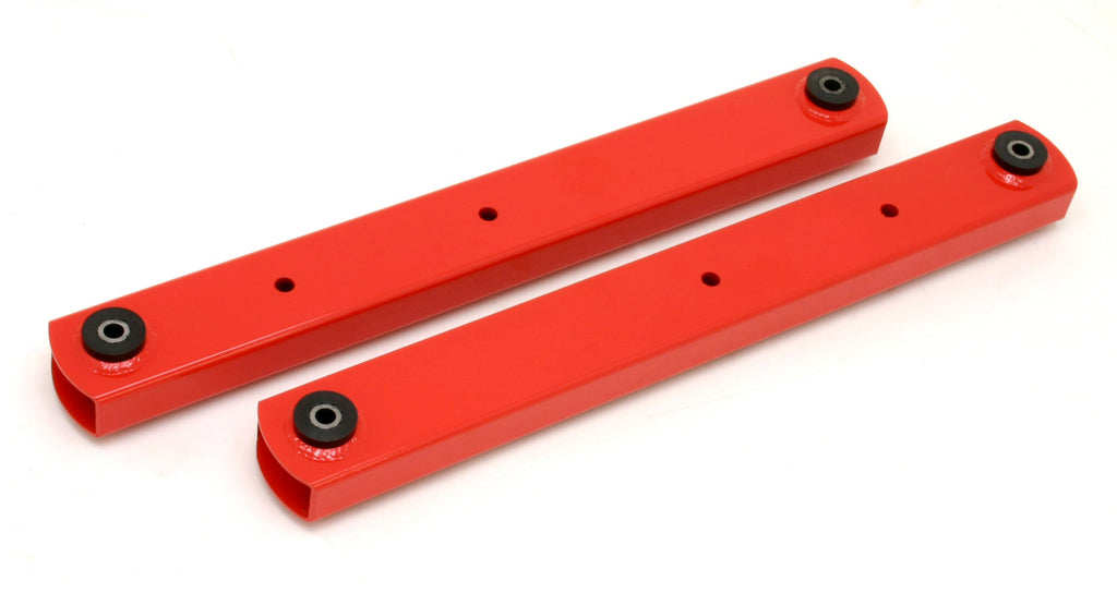 Lower Control Arms  Boxed  Non-adjustable  Polyurethane Bushings