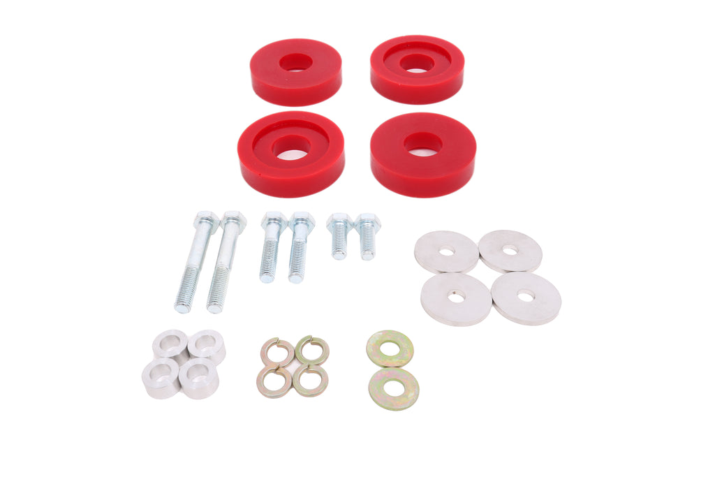 BMR Suspension BK051 - Differential Bushing Lockout Kit Polyurethane - 2015-2017 Mustang