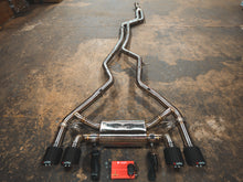 Load image into Gallery viewer, BMW M2 (N55) Valved Sport Exhaust System W/ 1x1 Carbon Tips