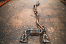 Load image into Gallery viewer, BMW M3/M4 Equal Length Valved Sport Exhaust (F80/F82/F83) Titanium Burnt Tips
