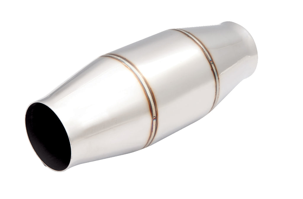 Metallic 2.5" Inlet (100 Cell); Catalytic Converter