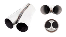 Load image into Gallery viewer, Merge Pipe From Twin 2.5&quot; To 3&quot; S/Steel; Exhaust Pipe