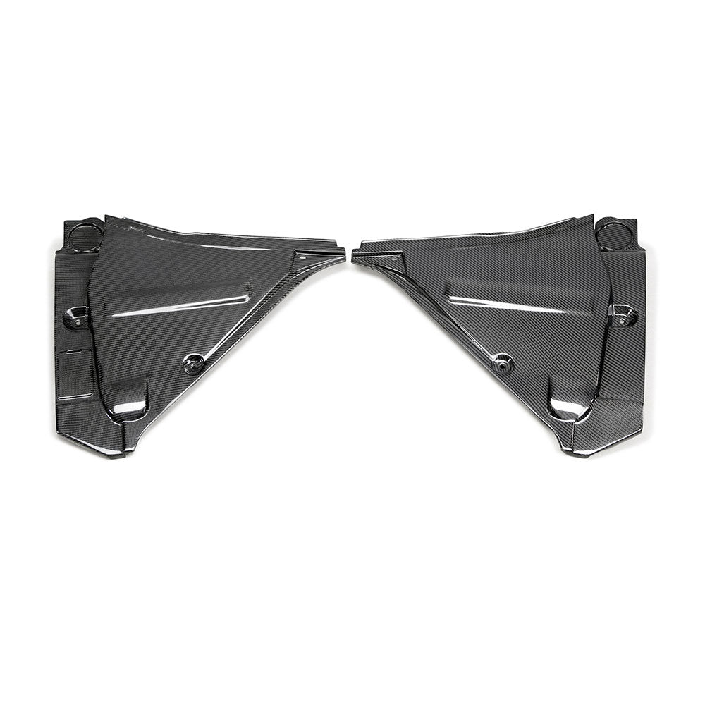 Seibon Carbon CP0910NSGTR Carbon Fiber Cooling Panel Set For 2009-2011 Nissan GTR (3-piece)