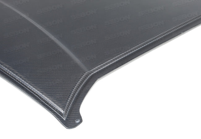 Seibon Carbon CR1213SCNFRS-DRY Dry Carbon Roof Replacement For 2013-2020 Scion FRS / Toyota 86 / Subaru BRZ* Dry Carbon Products Are Matte Finish