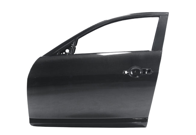 Seibon Carbon DD0405MZRX8-F Carbon Fiber Doors For 2004-2010 Mazda RX-8 (FRONT)  *OFF ROAD USE ONLY