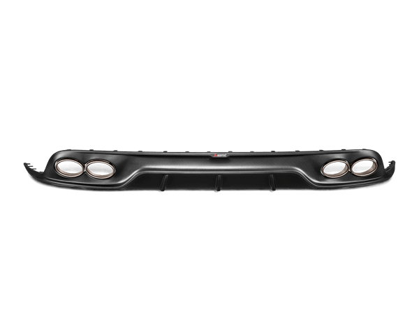 Akrapovic 2016-2019 Porsche Rear Carbon Fiber Diffuser - Matte