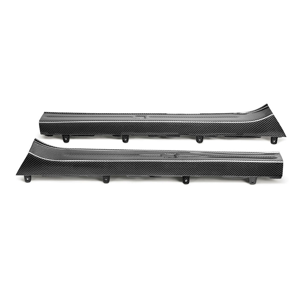 Seibon Carbon DS0910NSGTR Carbon Fiber Door Sills For 2009-2010 Nissan GTR